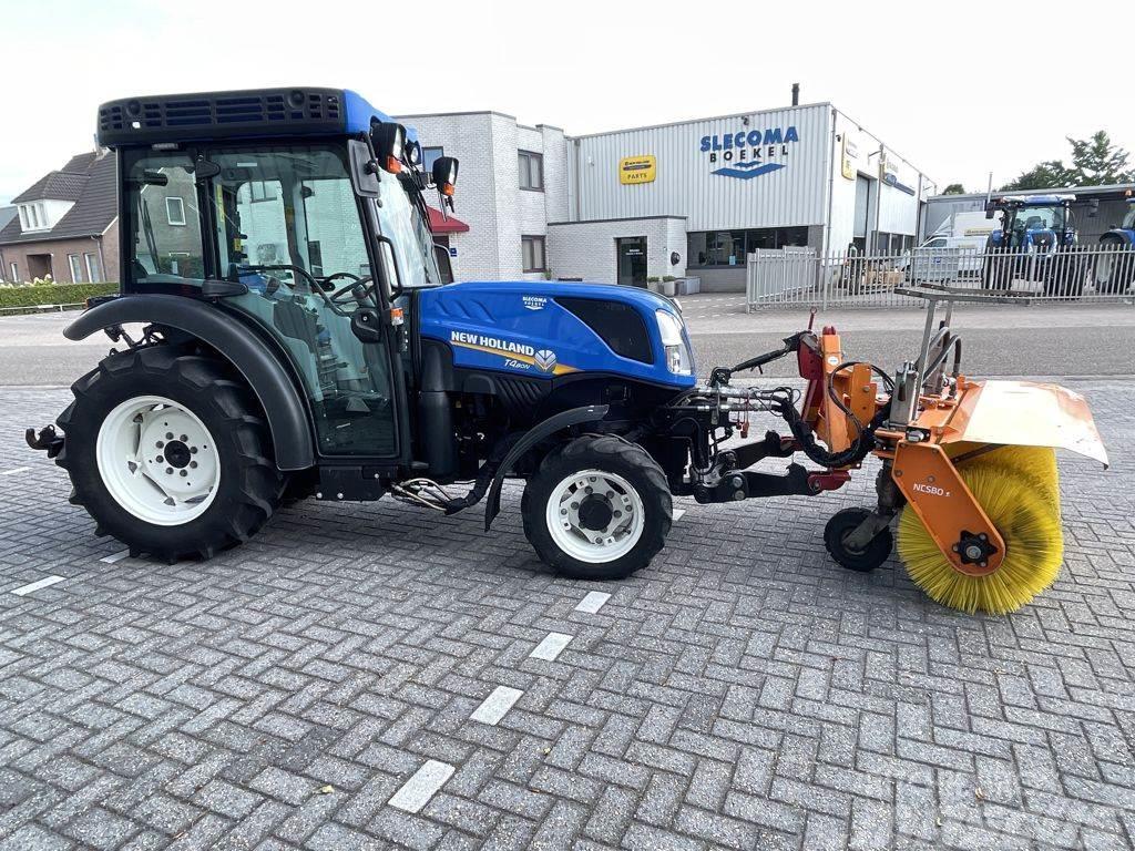 New Holland T4.80N & Sweeper Traktori