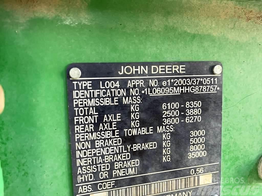 John Deere 6095 MC Traktori