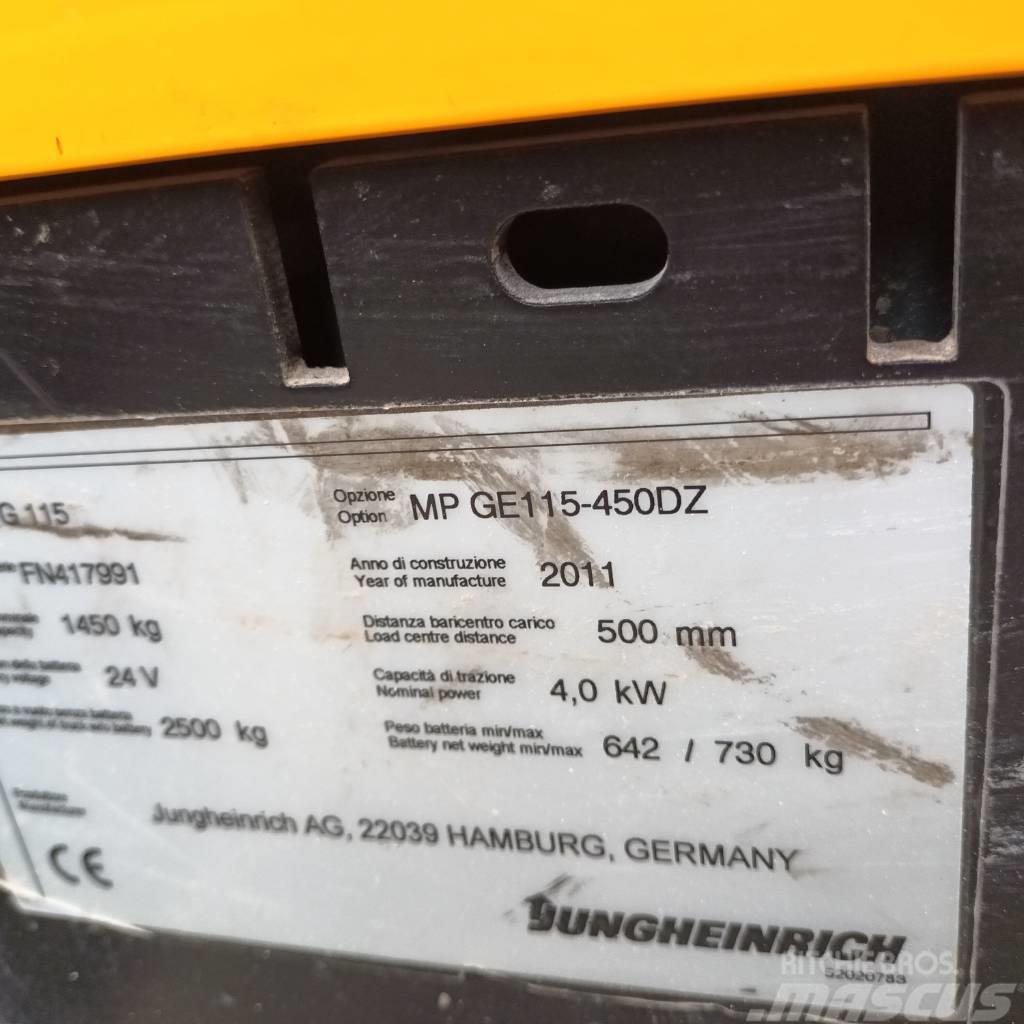 Jungheinrich EFG 115 Električni viličari