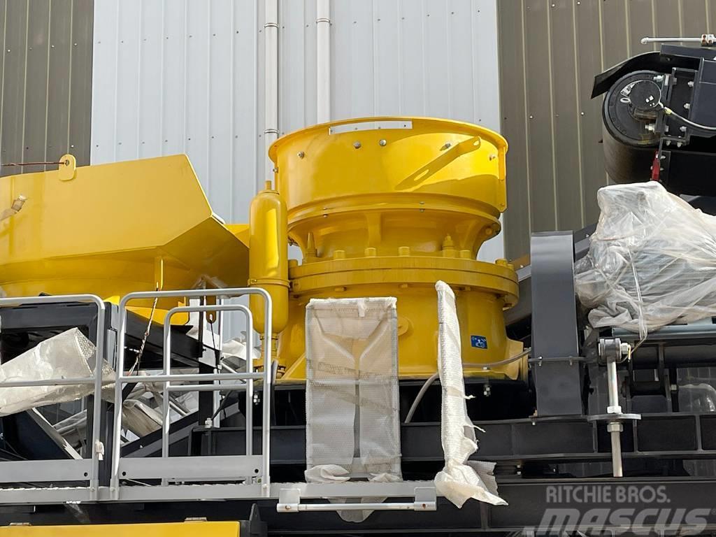 Kinglink Modular Skid Mounted CH430 Cone Crusher Plant Drobilice