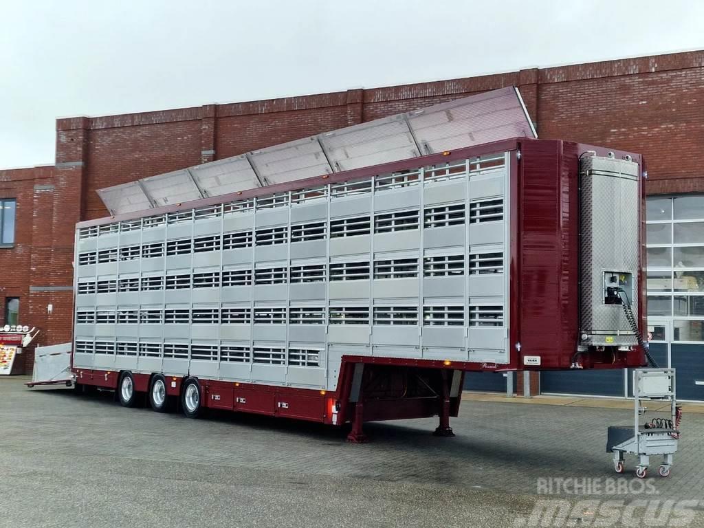 Pezzaioli New 5 stock Livestock trailer - Water & Ventilatio Poluprikolice za prjevoz stoke