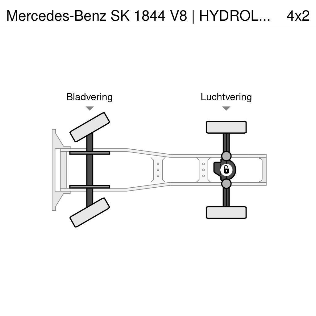 Mercedes-Benz SK 1844 V8 | HYDROLIC | RETARDER | MANUEL GEAR | H Traktorske jedinice