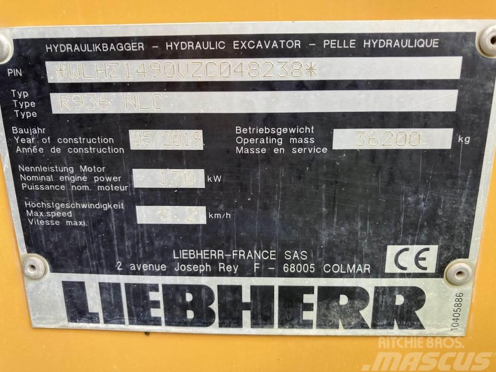 Liebherr R 936 Litronic Bageri gusjeničari