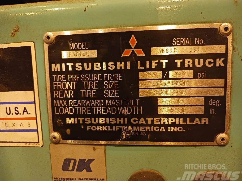 Mitsubishi FGC15K Viličari - ostalo