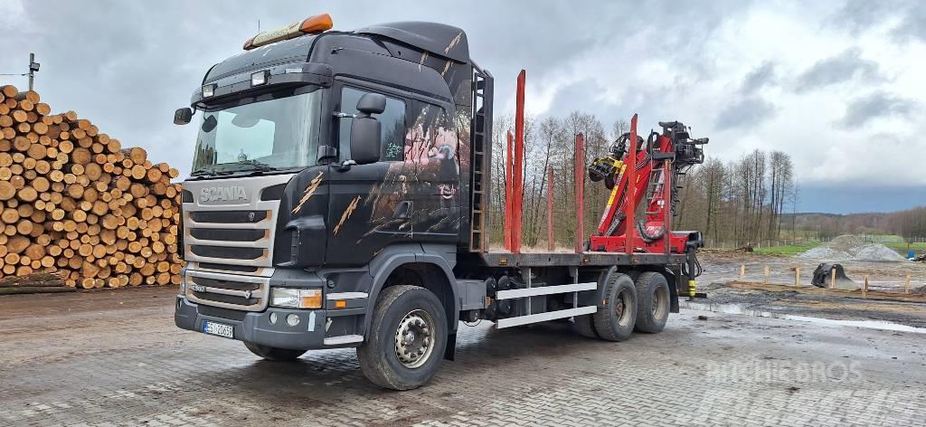 Scania R 560 Kamioni za drva