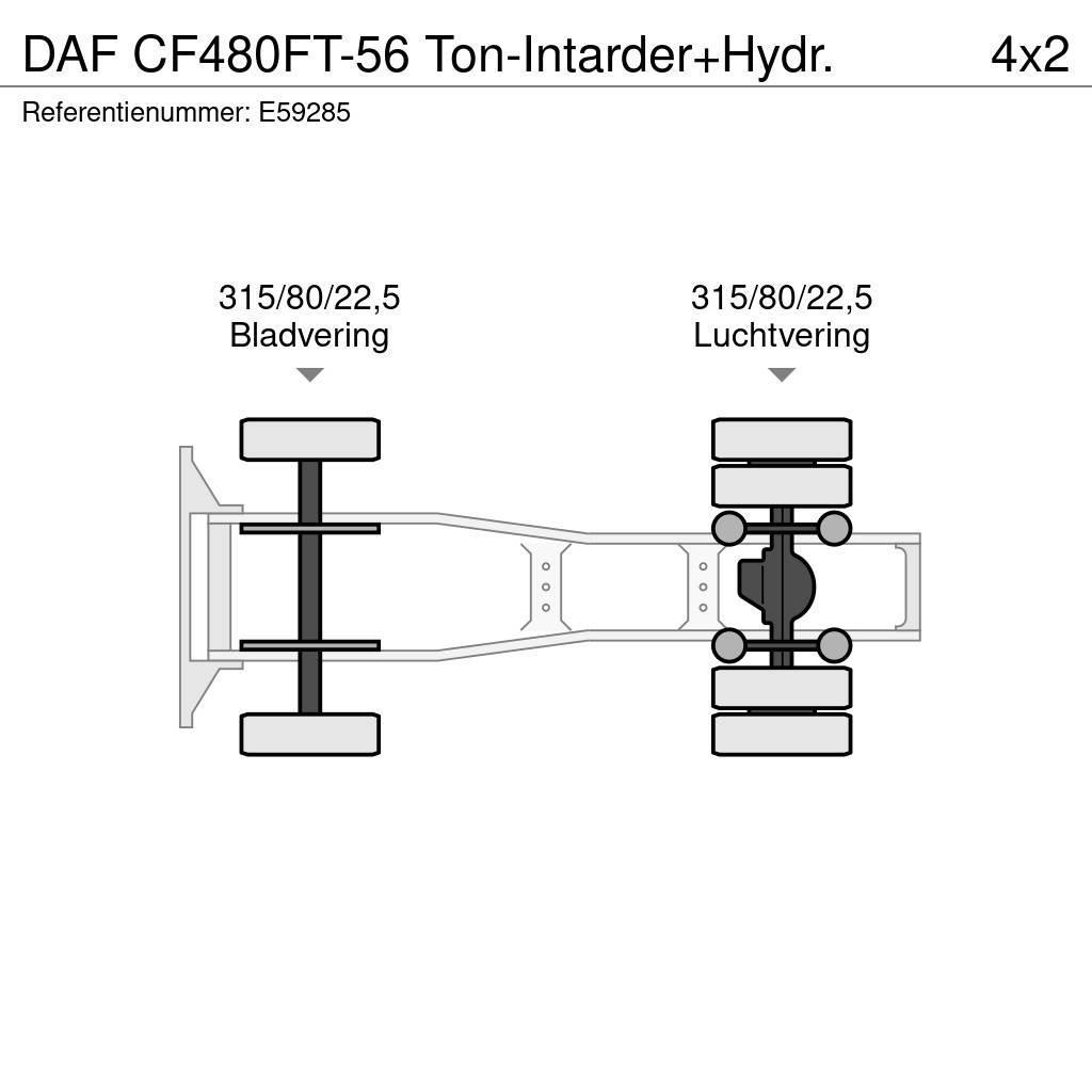 DAF CF480FT-56 Ton-Intarder+Hydr. Traktorske jedinice