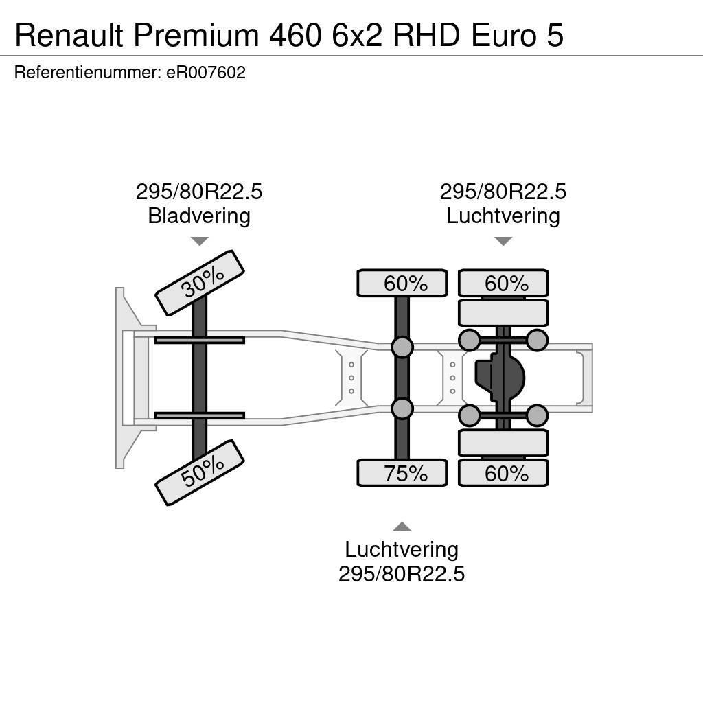 Renault Premium 460 6x2 RHD Euro 5 Traktorske jedinice