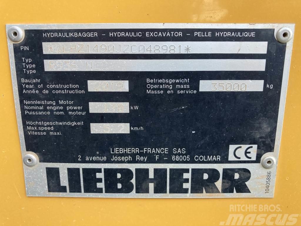 Liebherr R 936 Litronic Bageri gusjeničari