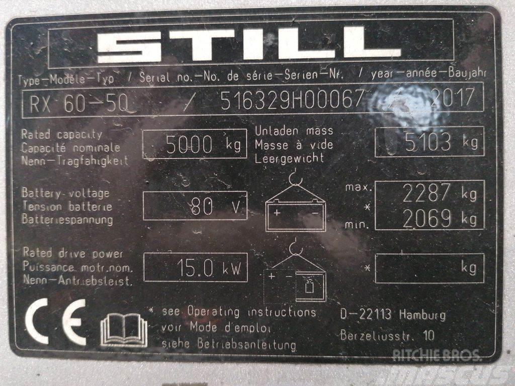Still RX60-50 Električni viličari