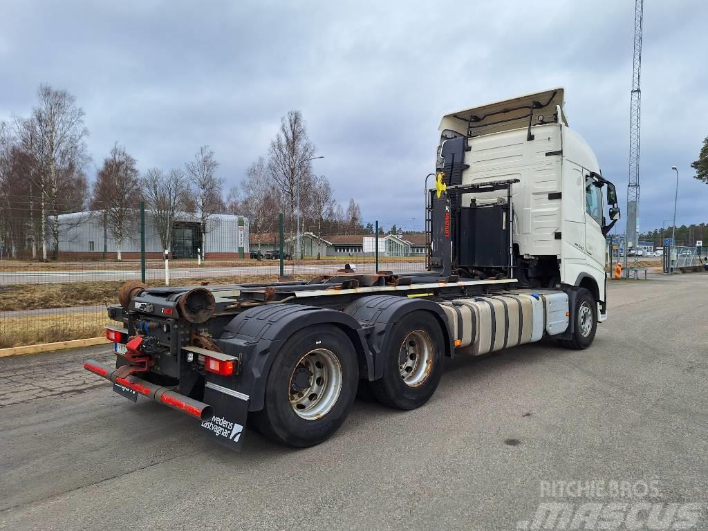 Volvo FH 6x2 Lastväxlare Rol kiper kamioni s kukama za dizanje