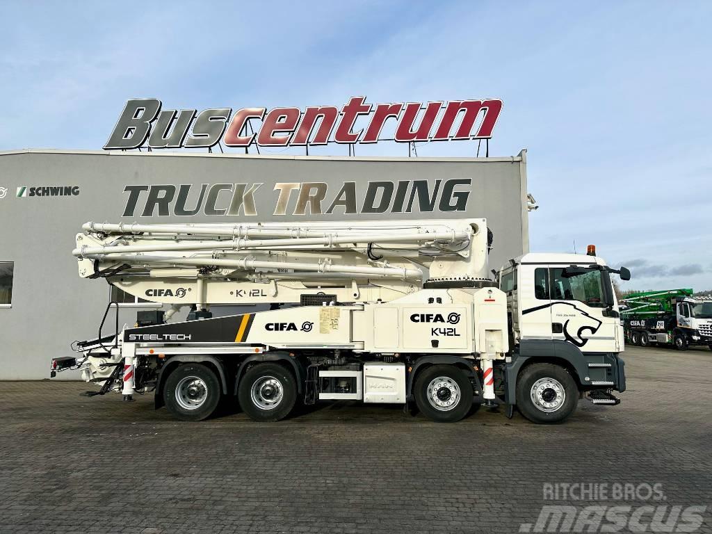 MAN TGS 35.420 CIFA K 42 L Kamioni mikseri za beton