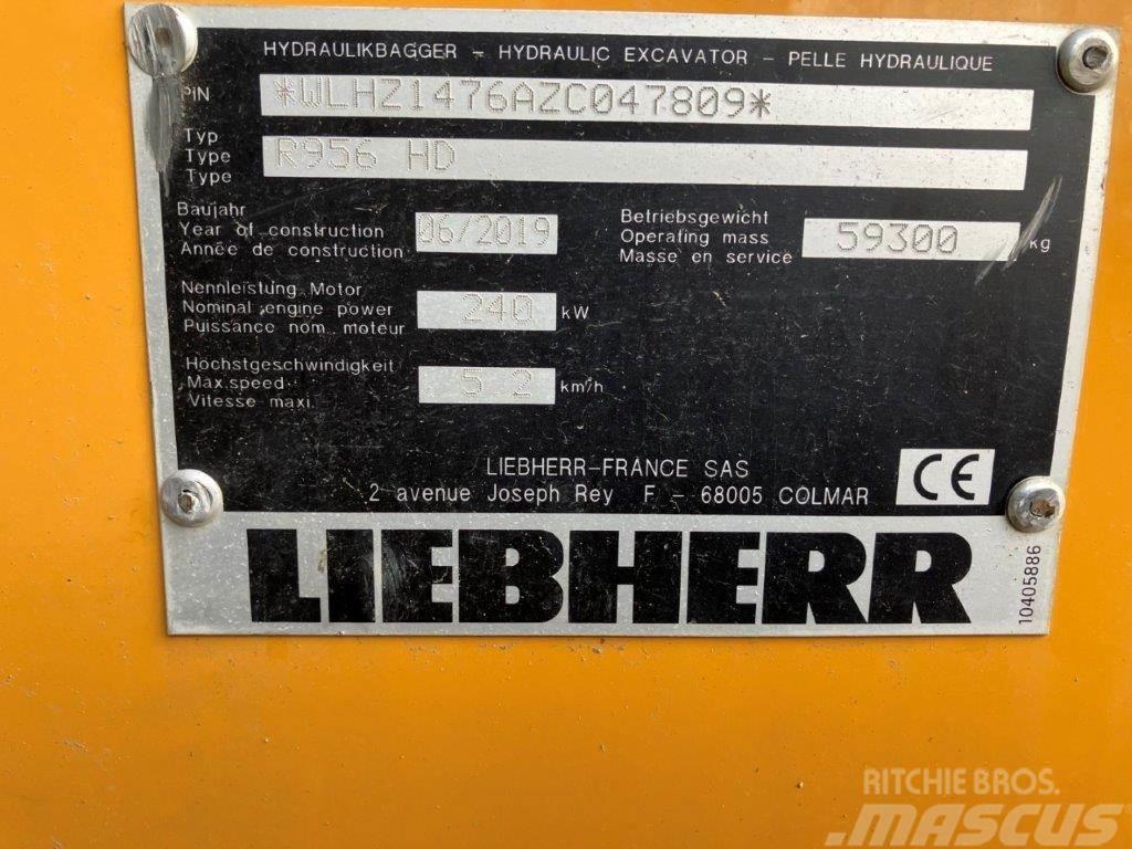 Liebherr R 956 Litronic Bageri gusjeničari