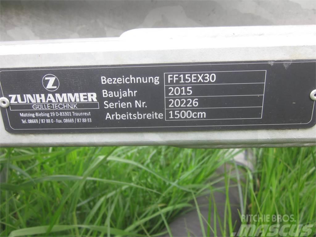 Zunhammer FF15EX30 Schleppschuh Verteiler Gestänge, 15 m, VO Rasipači gnojiva