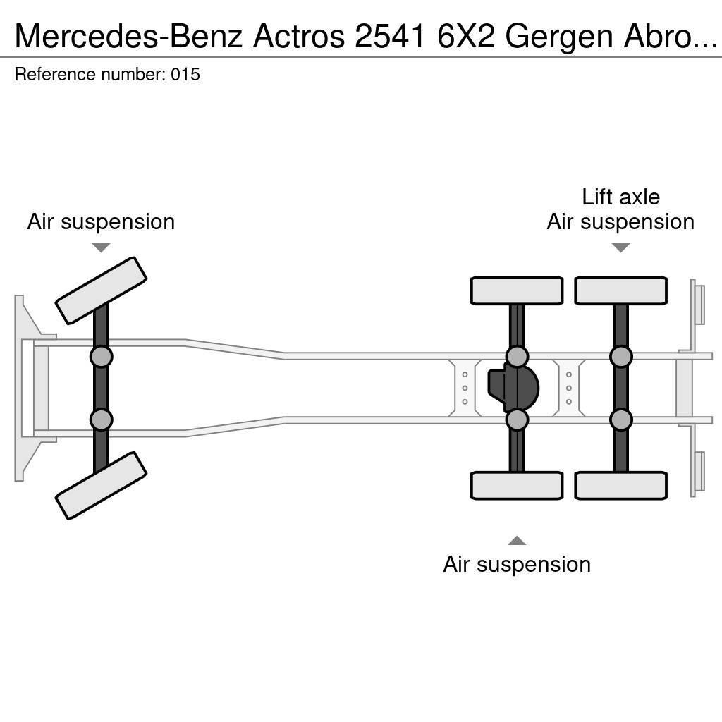 Mercedes-Benz Actros 2541 6X2 Gergen Abroll/Lenkachse/E5 EEV Rol kiper kamioni s kukama za dizanje