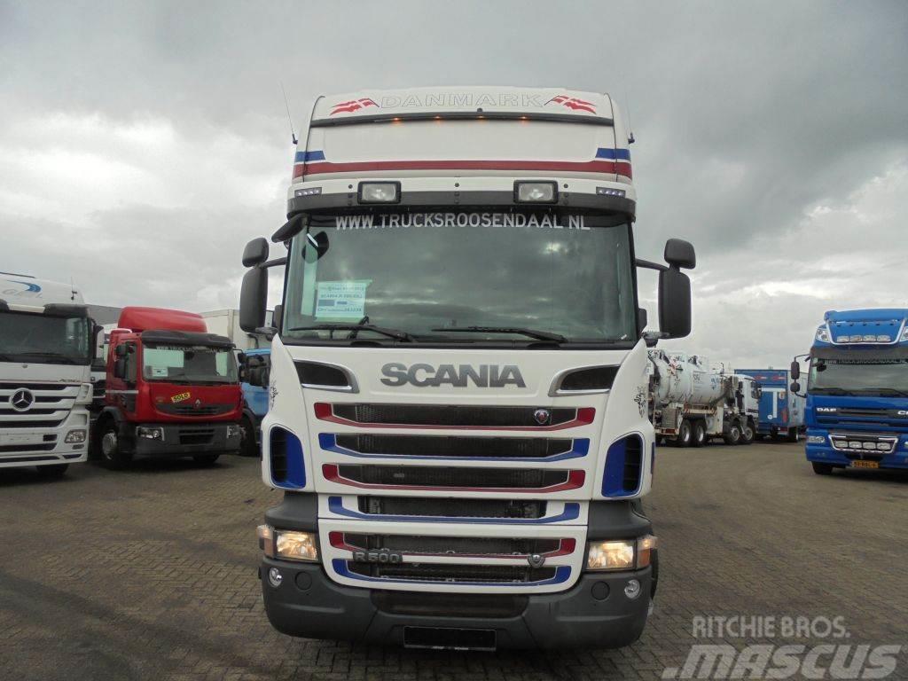 Scania R500 V8 + Euro 5 + Retarder + Lift + 6x2 Kamioni sa ceradom