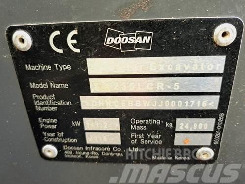 Doosan DX235LCR-5 Bageri gusjeničari