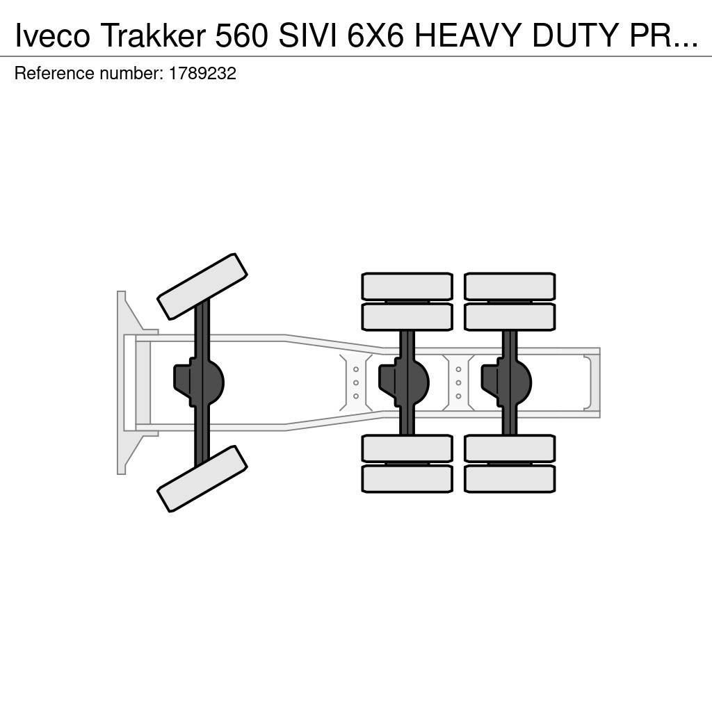 Iveco Trakker 560 SIVI 6X6 HEAVY DUTY PRIME MOVER 275 TO Traktorske jedinice