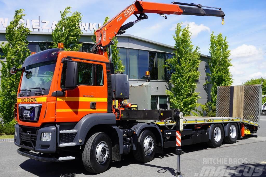 MAN TGS 35.360 E6 8×2 / Tow truck / Crane Fassi F235 Autotransporteri