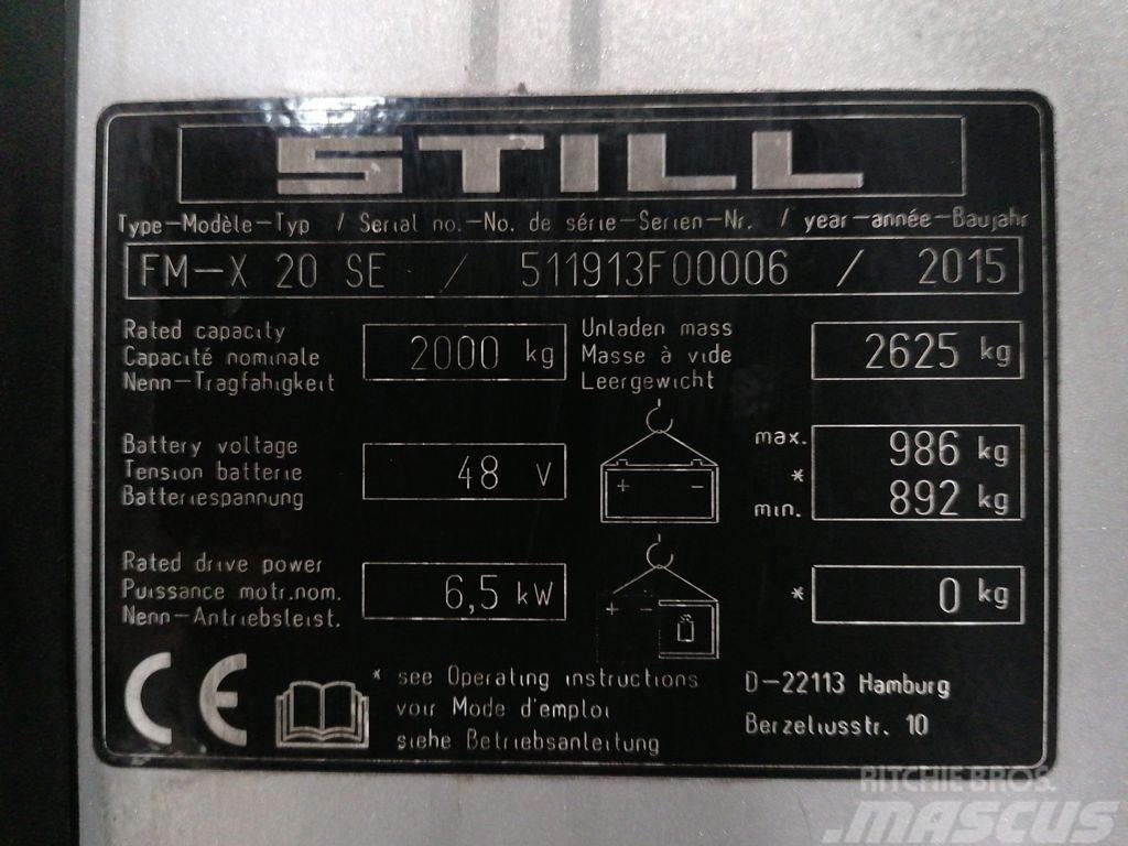Still FM-X 20 SE Viličari sa pomičnim stupom