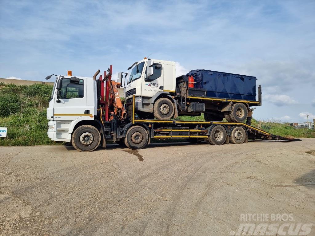 DAF CF85.380 plant lorry with crane Kamioni sa kranom