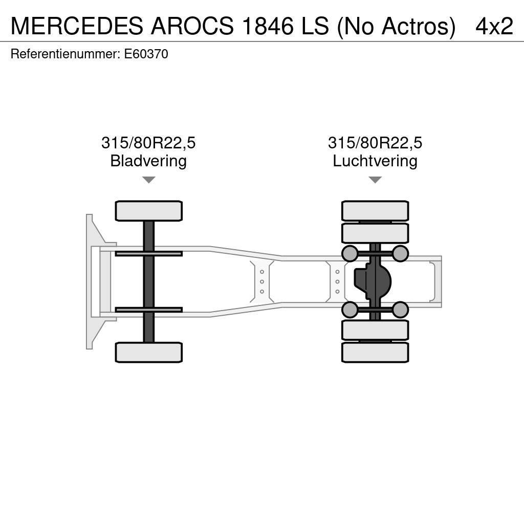 Mercedes-Benz AROCS 1846 LS (No Actros) Traktorske jedinice