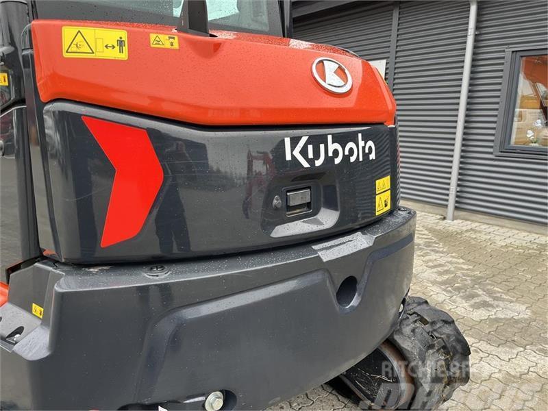 Kubota KX060-5 Hydraulisk hurtigskifte med kipbar planers Bageri gusjeničari