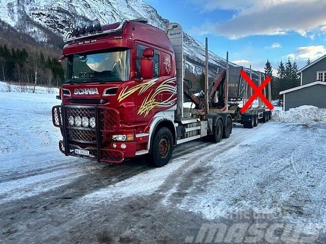 Scania R730 *6x4 *KESLA crane *NEW GEARBOX Kamioni za drva
