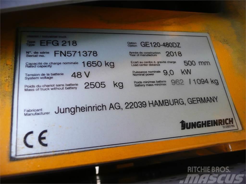 Jungheinrich EFG 218 480 DZ Električni viličari