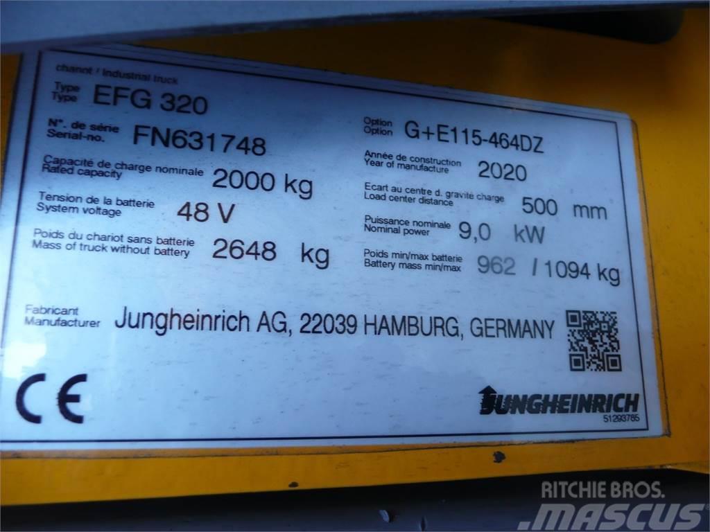 Jungheinrich EFG 320 464 DZ Električni viličari