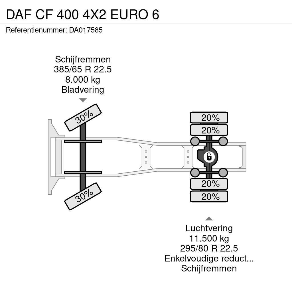 DAF CF 400 4X2 EURO 6 Traktorske jedinice