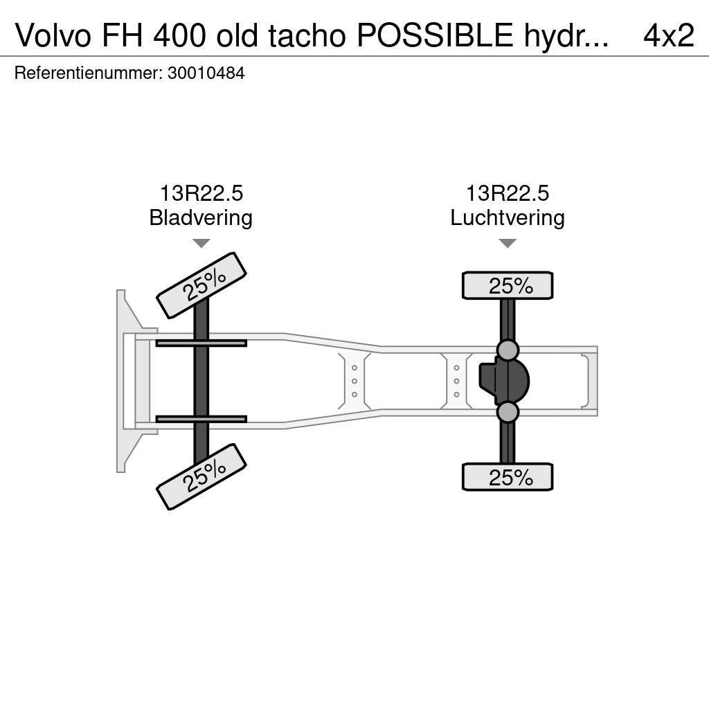 Volvo FH 400 old tacho POSSIBLE hydraulic Traktorske jedinice