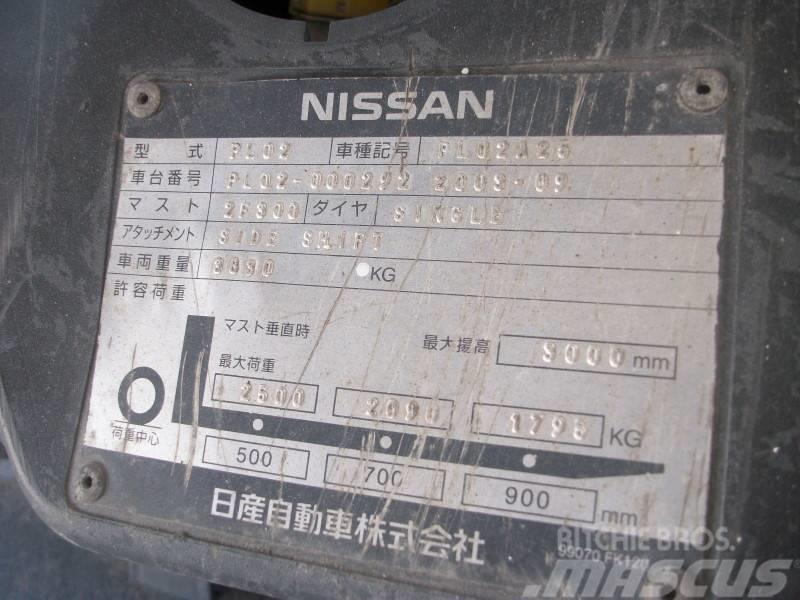 Nissan PL02A25 Plinski viličari