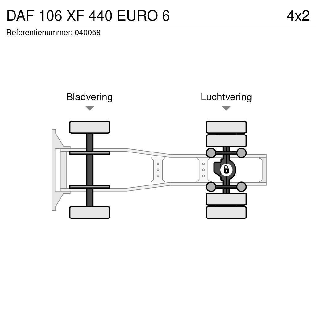 DAF 106 XF 440 EURO 6 Traktorske jedinice