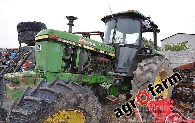 John Deere spare parts 4040 S 4240 skrzynia silnik kabina mos Ostala oprema za traktore