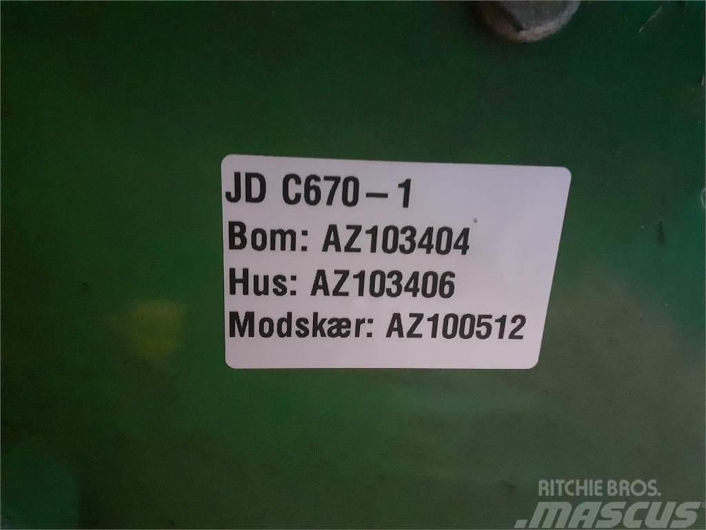 John Deere C670 Dodatna oprema za kombajne