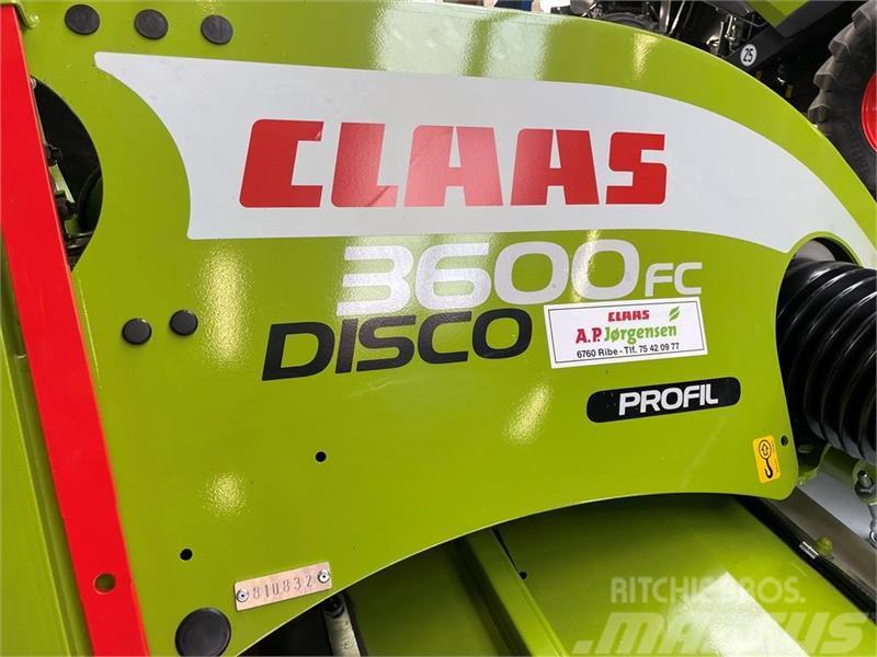 CLAAS DISCO 3600 FC PROFIL Skupljači otkosa