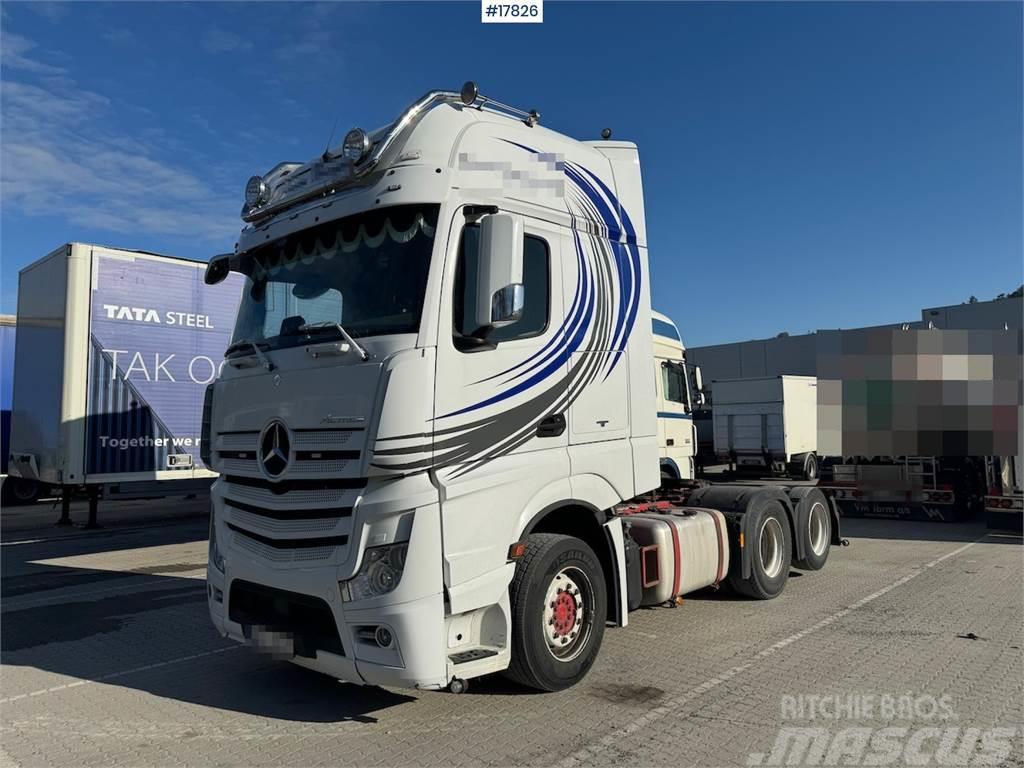 Mercedes-Benz Actros 6x2 tow truck w/ hydraulics WATCH VIDEO Traktorske jedinice
