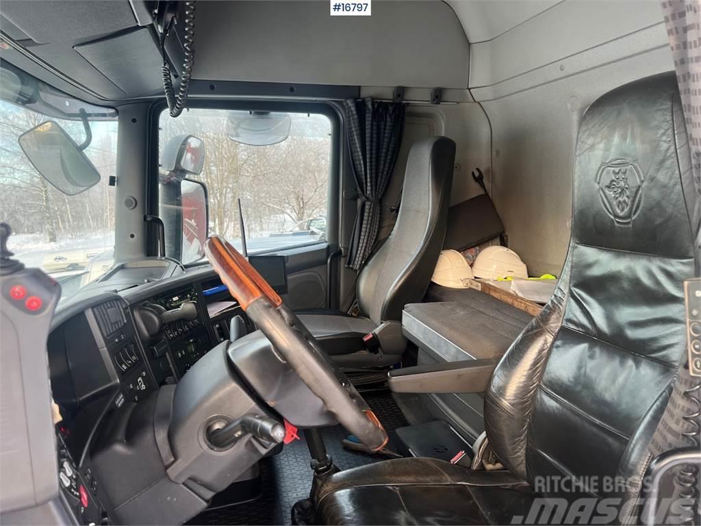 Scania R500 8x4 hook truck w/ 20T Hiab hook from 2014. WA Rol kiper kamioni s kukama za dizanje