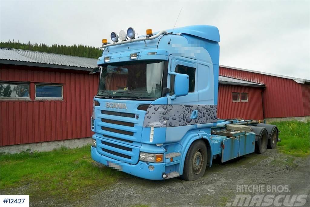 Scania R500 hook lift Rol kiper kamioni s kukama za dizanje