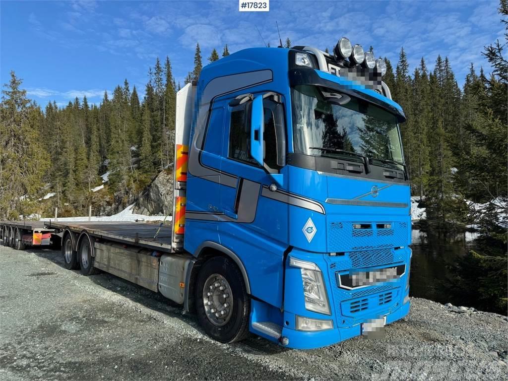 Volvo Fh 540 6x2 barrack truck w/ Trailer - bygg trailer Kamioni sa otvorenim sandukom