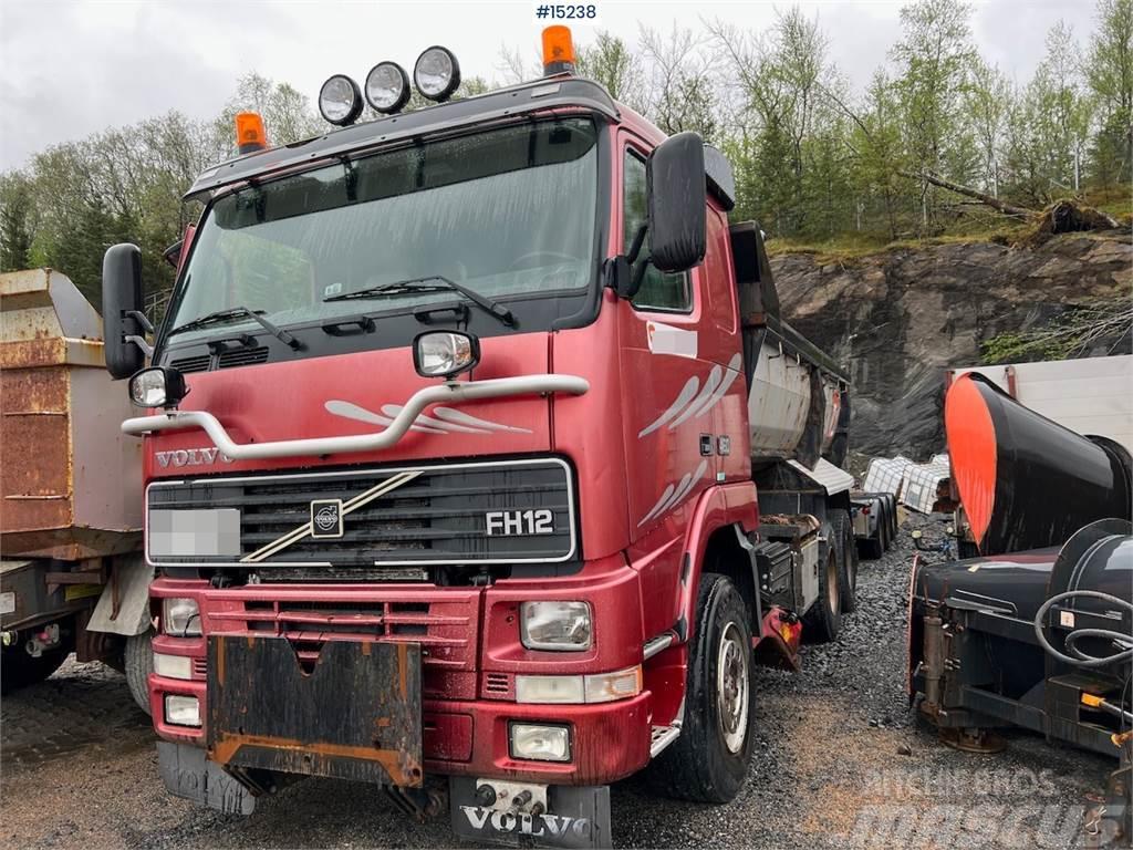 Volvo FH12 Tipper 6x2 w/ plowing rig and underlying shea Kiper kamioni