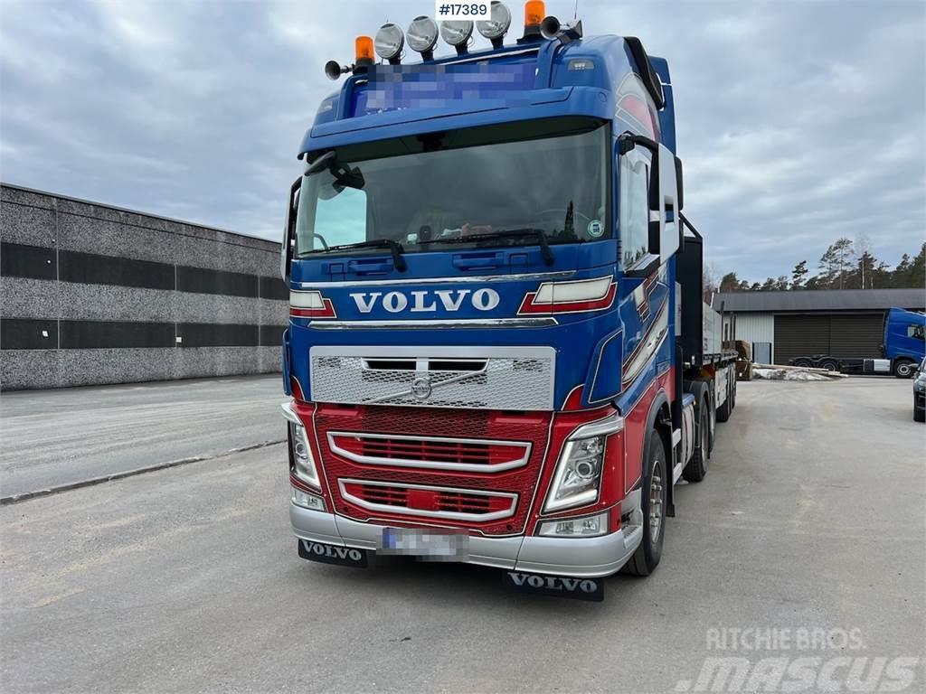 Volvo FH540 6x2 crane tractor w/ 18 t/m 2012 palfinger c Rol kiper kamioni s kukama za dizanje