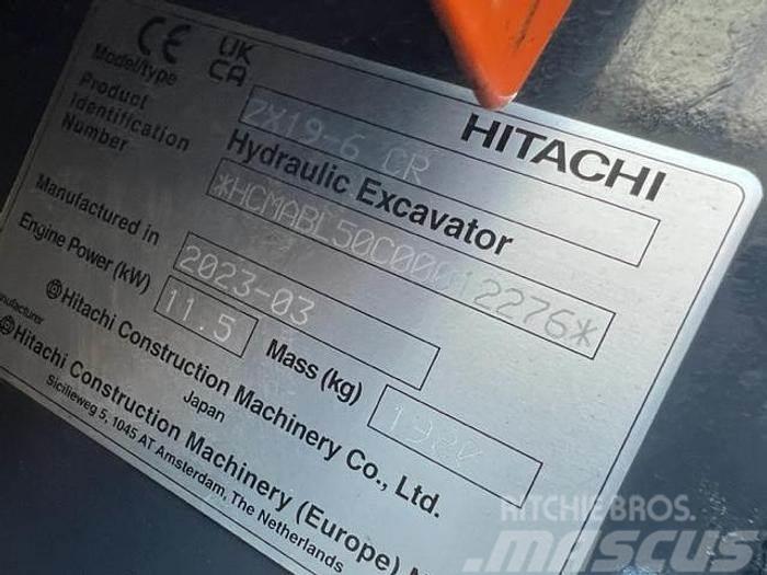Hitachi ZX 19-6 Mini bageri <7t