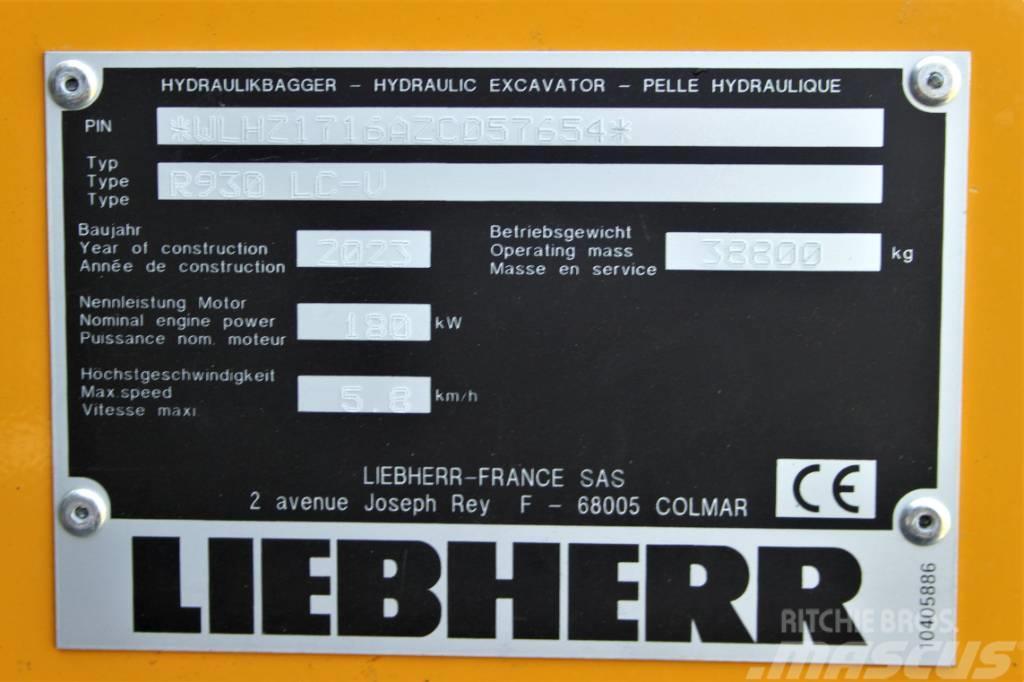 Liebherr R 930 LC-V Bageri gusjeničari