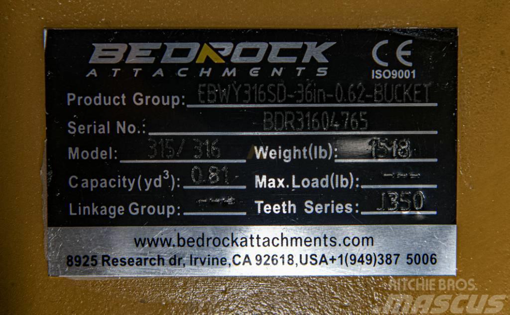 CAT 36" Severe Rock Bucket CAT 315D/F,316E/F,318D2/F Ostale komponente