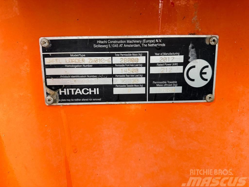 Hitachi ZW  310-6 Wagge Utovarivači na kotačima