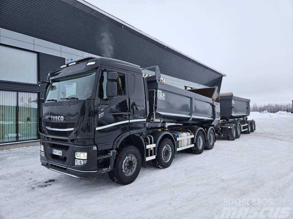 Iveco X-Way 8X4 +SLP 2+2 Kiper kamioni