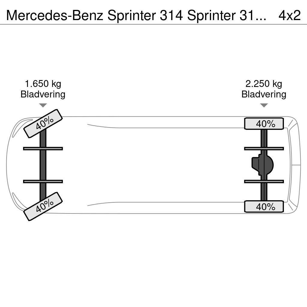 Mercedes-Benz Sprinter 314 Sprinter 314CDI Koffer 4.14m Manual E Ostalo