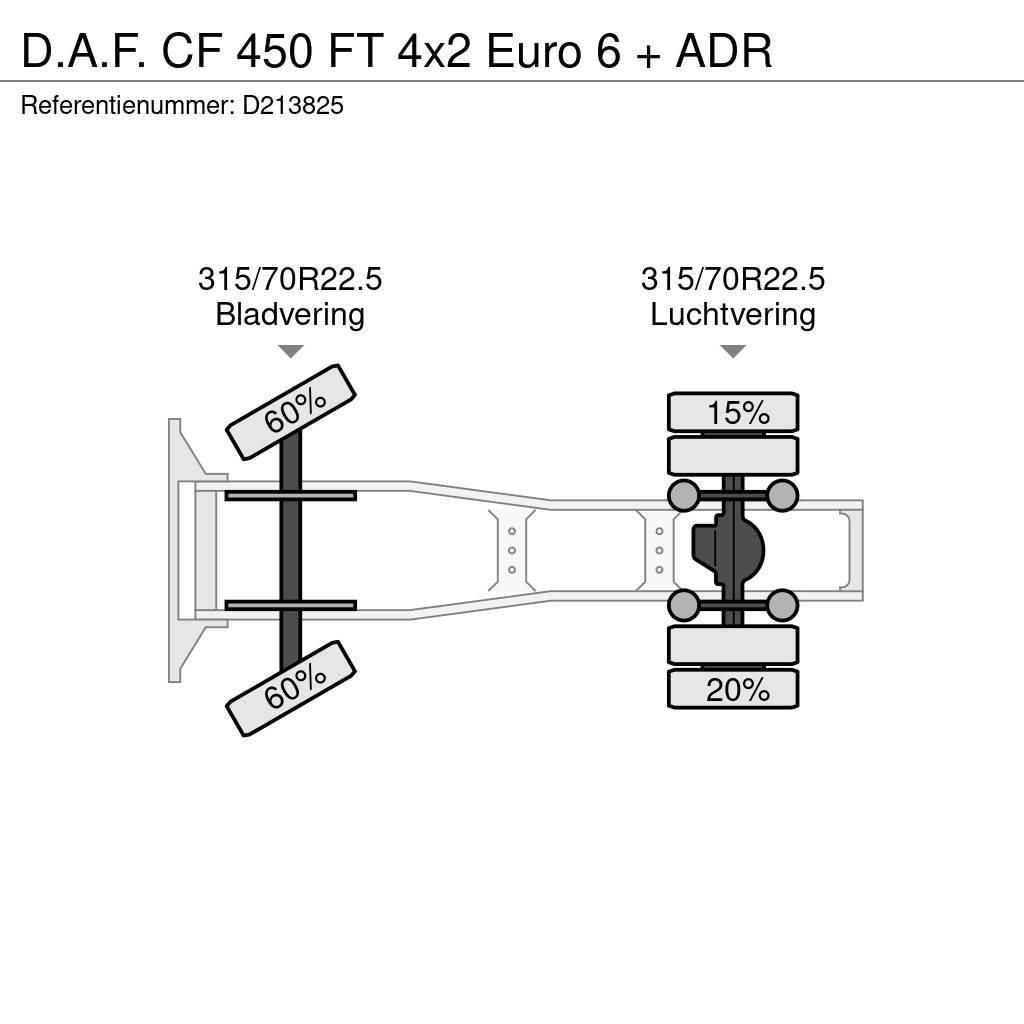 DAF CF 450 FT 4x2 Euro 6 + ADR Traktorske jedinice