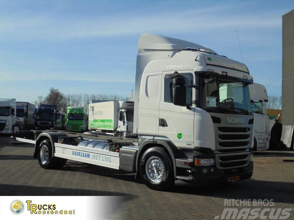 Scania G 340 + Euro 6 + LNG + Manual+BDF Kamioni-šasije